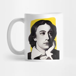 English Poet John Keats illustration Mug